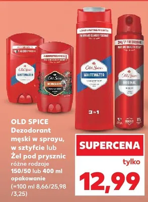 Dezodorant męski w sprayu różne rodzaje promocja w Kaufland