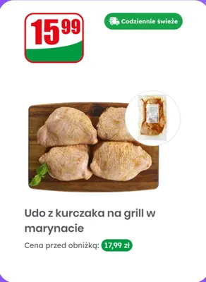 Udo z kurczaka na grill w marynacie promocja w Dino