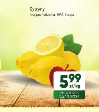 Cytryny promocja w Avita