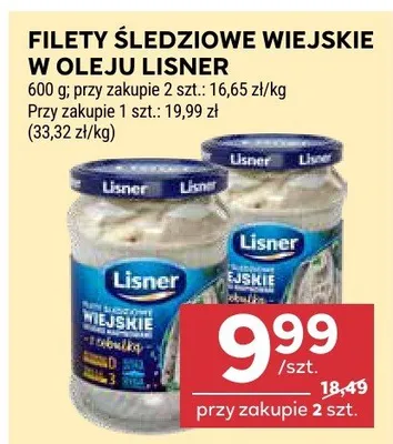 Filety śledziowe wiejskie w oleju promocja w Stokrotka