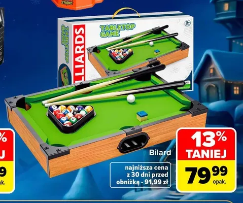 Bilard promocja w Carrefour