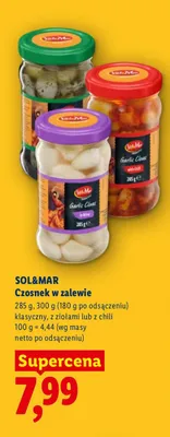 Czosnek w zalewie z chili Sol&Mar promocja w Lidl
