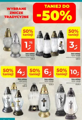 Znicz szklany promocja w Dealz