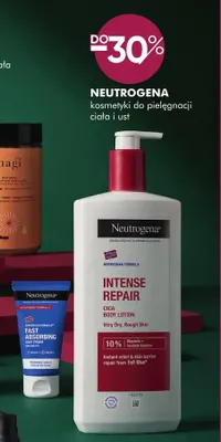Kosmetyki do pielęgnacji ciała i ust Neutrogena promocja w Super-Pharm