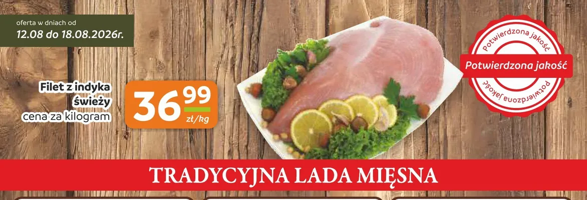 Filet z indyka świeży promocja w Gama