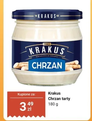 Chrzan tarty promocja w Dino