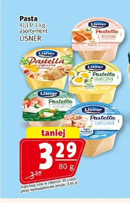 Pasta Pastella Lisner promocja w Prim Market