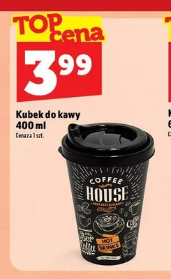 Kubek do kawy 400 ml promocja w TOPAZ