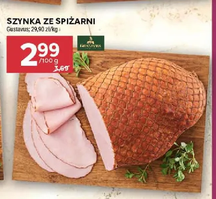 Szynka ze spiżarni Gustavus promocja w Stokrotka