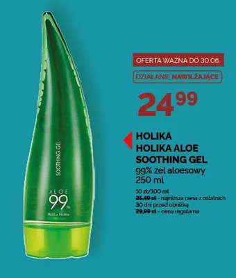 Żel aloesowy Holika Holika Aloe Soothing Gel 99% promocja w Ziko Dermo