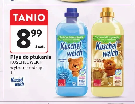 Płyn do płukania Kuschelweich Glücksmoment promocja w Intermarche