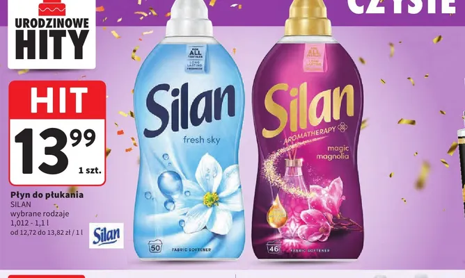 Płyn do płukania Silan promocja w Intermarche