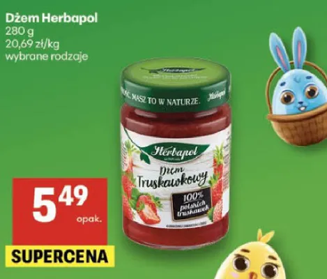 Dżem truskawkowy promocja w Delikatesy Centrum