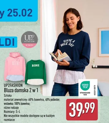 Bluza damska promocja w Aldi