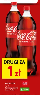 Napój gazowany promocja w Intermarche