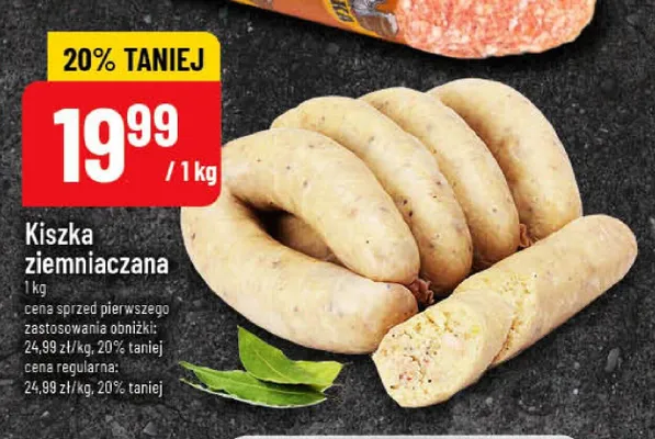 Kiszka ziemniaczana promocja w POLOmarket