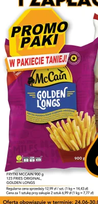 Frytki McCain Golden Longs promocja w Kupiec