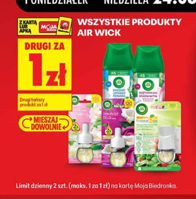 Produkty Air Wick promocja w Biedronka