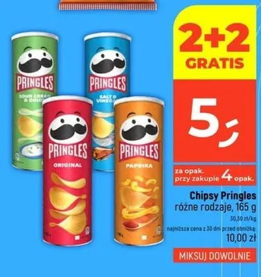 Chipsy Pringles Original promocja w Dealz