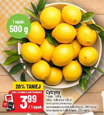 Cytryny promocja w POLOmarket