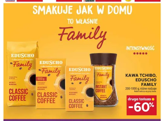 Kawa rozpuszczalna Eduscho Family Instant Coffee promocja w Stokrotka