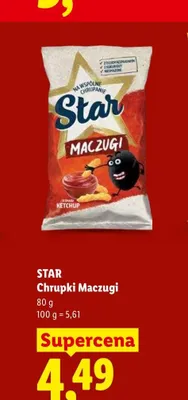 Chrupki Star Maczugi promocja w Lidl