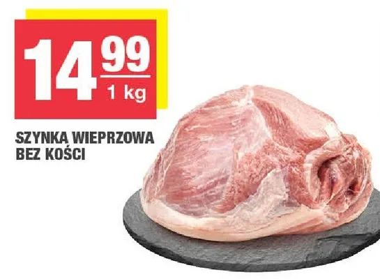 Szynka wieprzowa bez kości promocja w SPAR