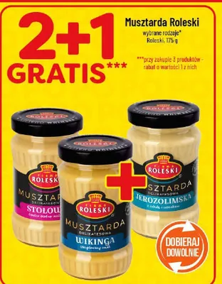 Musztarda stołowa promocja w POLOmarket