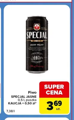 Piwo Specjal promocja w Carrefour Express