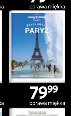 Książka Paryż Lonely Planet Pascal promocja w Empik