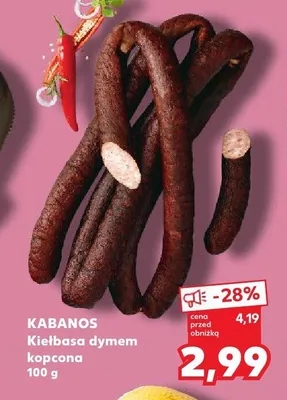 Kiełbasa dymem kopcona promocja w Kaufland