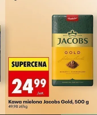 Kawa mielona Jacobs Gold promocja w Biedronka