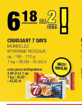 Croissant 7 Days 2-pak promocja w SPAR