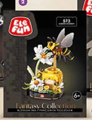 Klocki EleFun Fantasy Collection Pracowita Pszczółka promocja w Biedronka