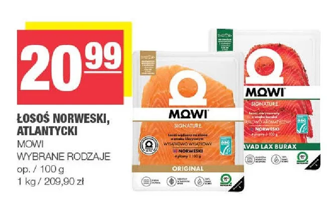 Łosoś norweski, atlantycki promocja w SPAR