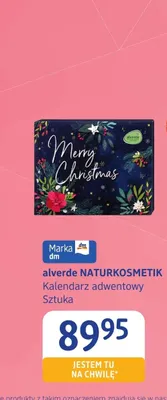 Kalendarz adwentowy Alverde Naturkosmetik promocja w Drogerie DM