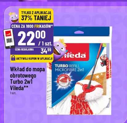 Wkład do mopa obrotowego Turbo 2w1 promocja w POLOmarket