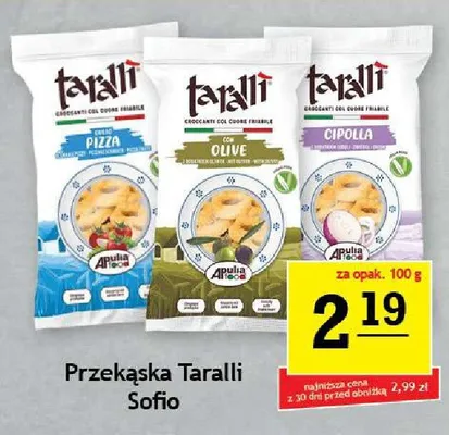 Przekąska Taralli Sofio Olive promocja w Gram Market