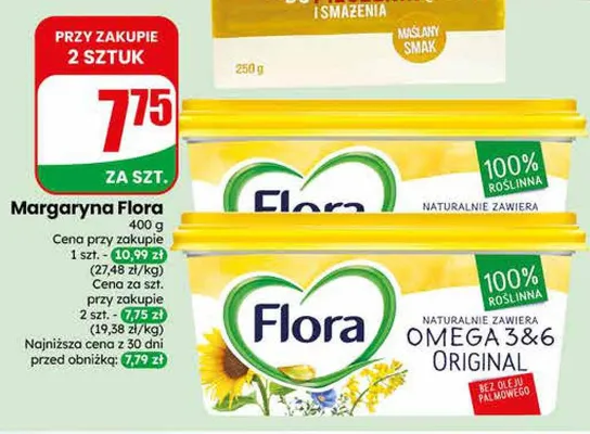 Margaryna Flora Original promocja w Dino