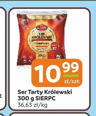 Ser tarty Królewski Sierpc promocja w Społem Częstochowa