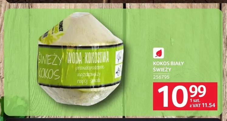 Kokos biały świeży promocja w Selgros