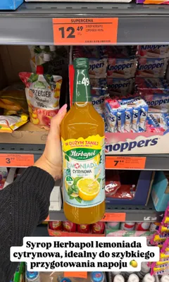 Syrop Herbapol Lemoniada cytrynowa promocja w Biedronka