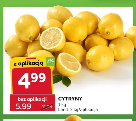 Cytryny promocja w Stokrotka