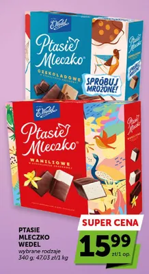 Ptasie Mleczko Czekoladowe E.Wedel promocja w Euro Sklep