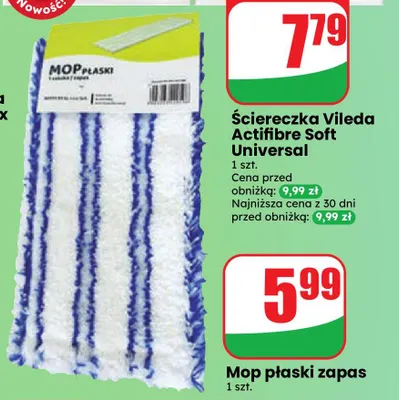 Mop płaski zapas promocja w Dino