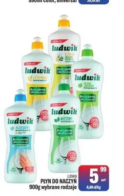 Płyn do naczyń Ludwik promocja w Tomi Markt