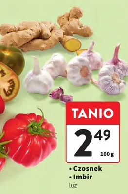 Czosnek, Imbir promocja w Intermarche