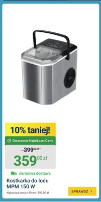Kostkarka do lodu MPM promocja w ERLI