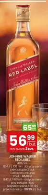 Whisky Johnnie Walker Red Label 40% vol. promocja w Twój Market