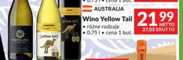 Wino Yellow Tail promocja w Makro